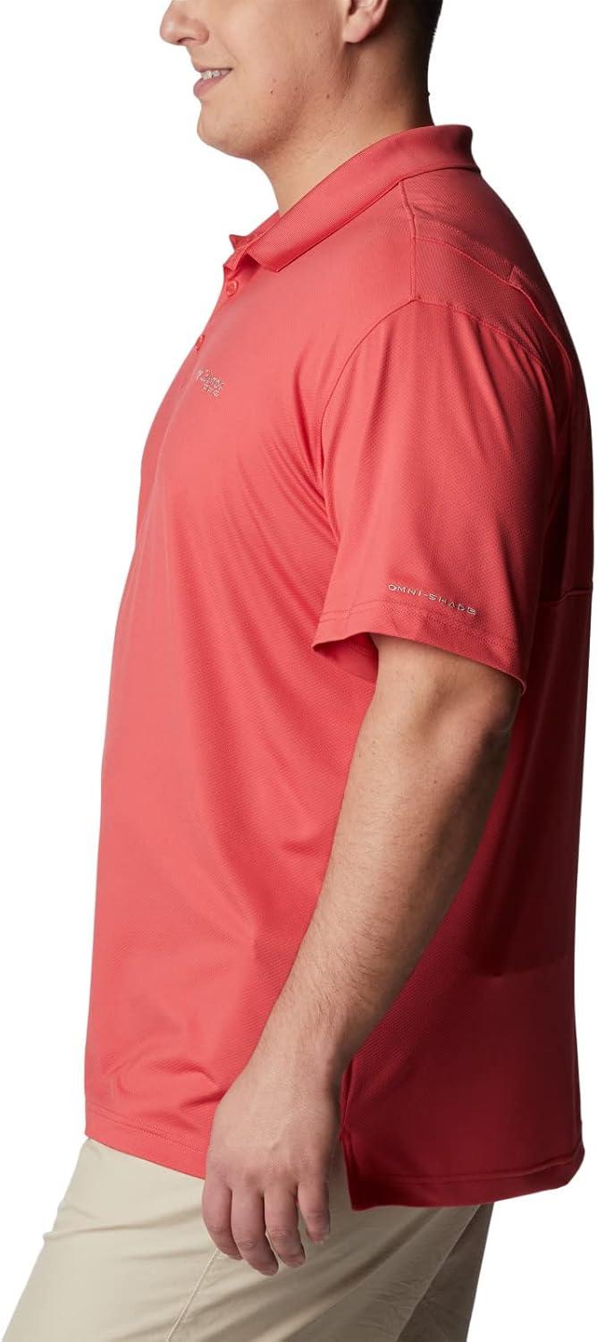 imageColumbia Mens Low Drag Offshore PoloSunset Red