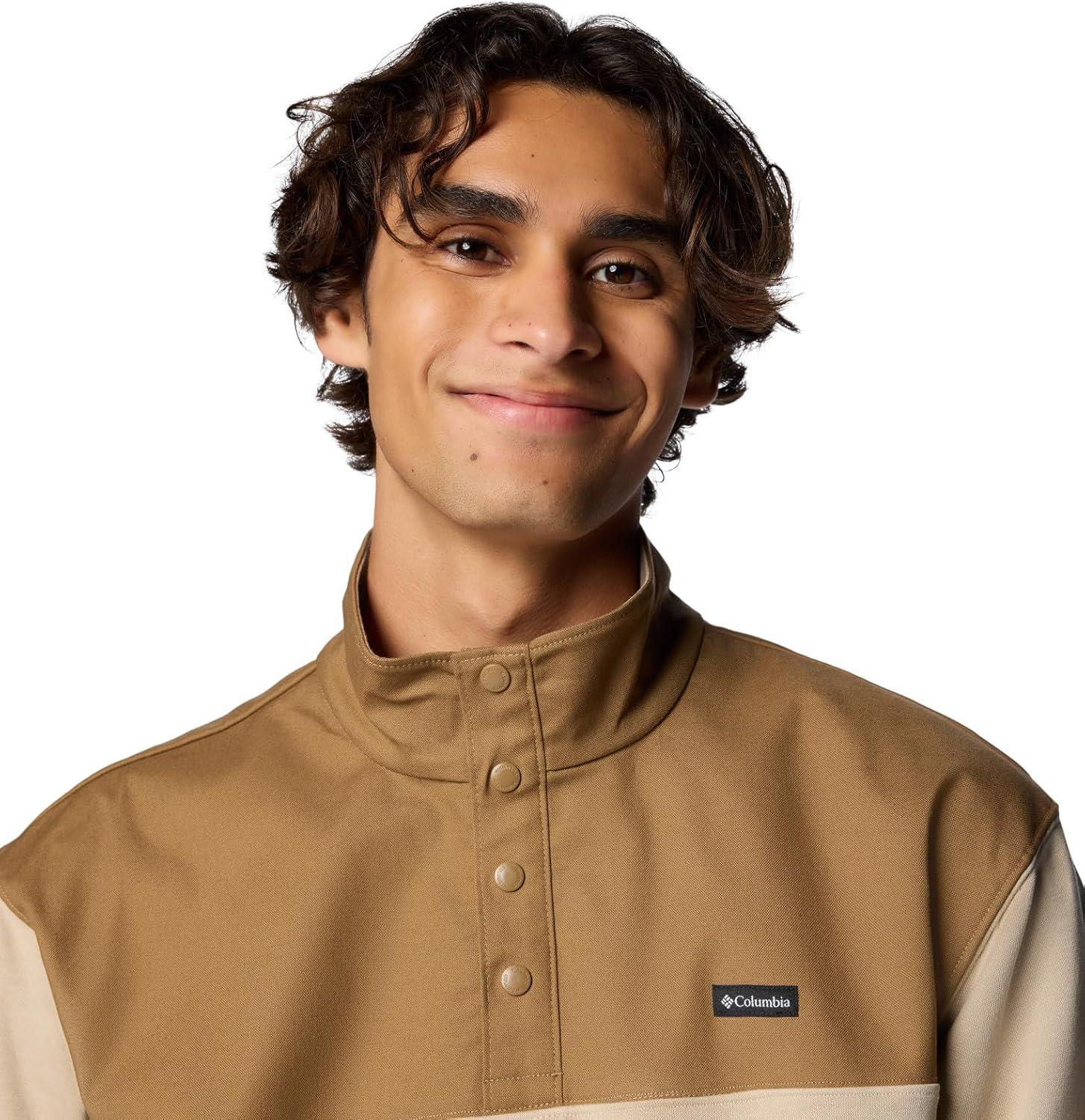 imageColumbia Mens Pitchstone Overlay Half SnapAncient FossilDelta