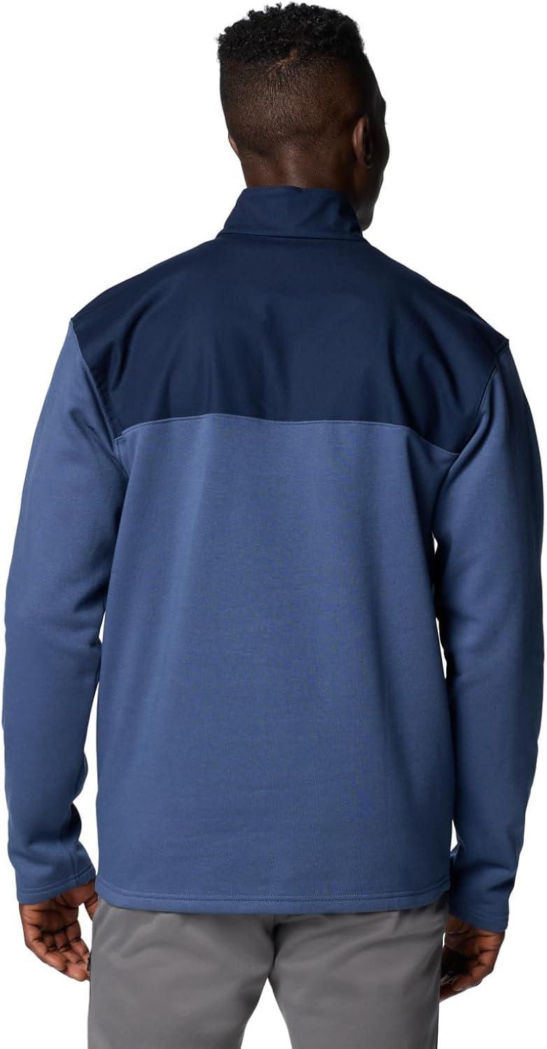 imageColumbia Mens Pitchstone Overlay Half SnapDark MountainCollegiate Navy