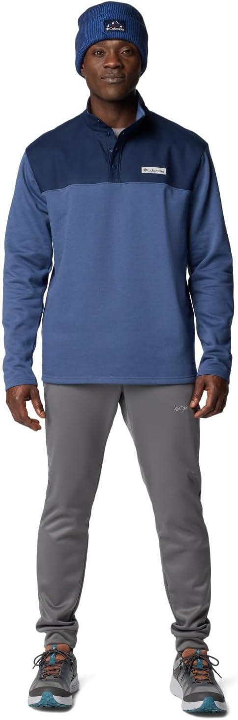 imageColumbia Mens Pitchstone Overlay Half SnapDark MountainCollegiate Navy