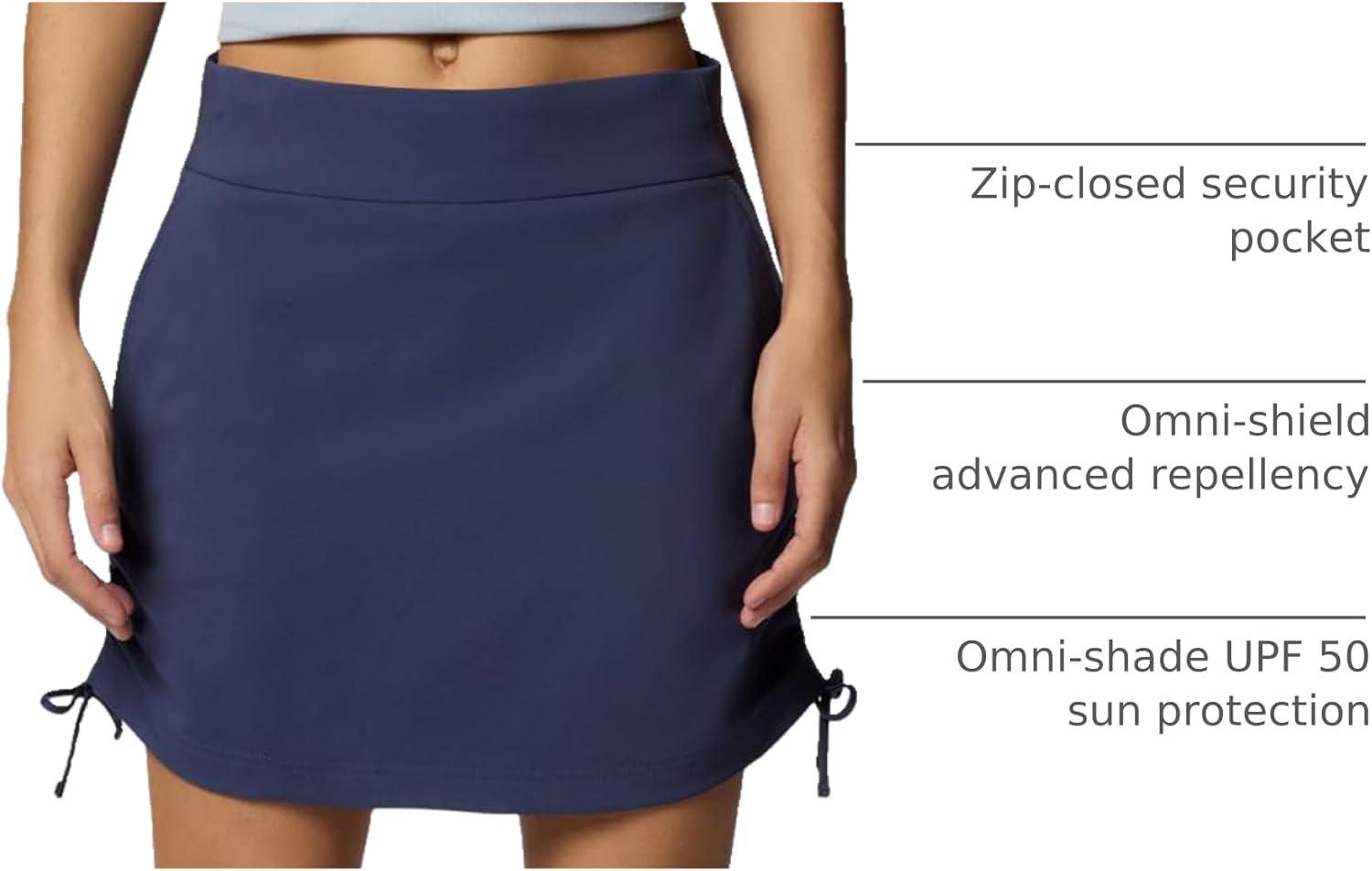 imageColumbia Womens All Seasons Ruched SkortNocturnal