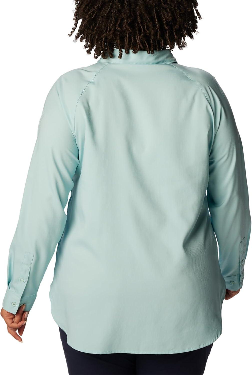 imageColumbia Womens Anytime Lite Long Sleeve ShirtAqua Haze