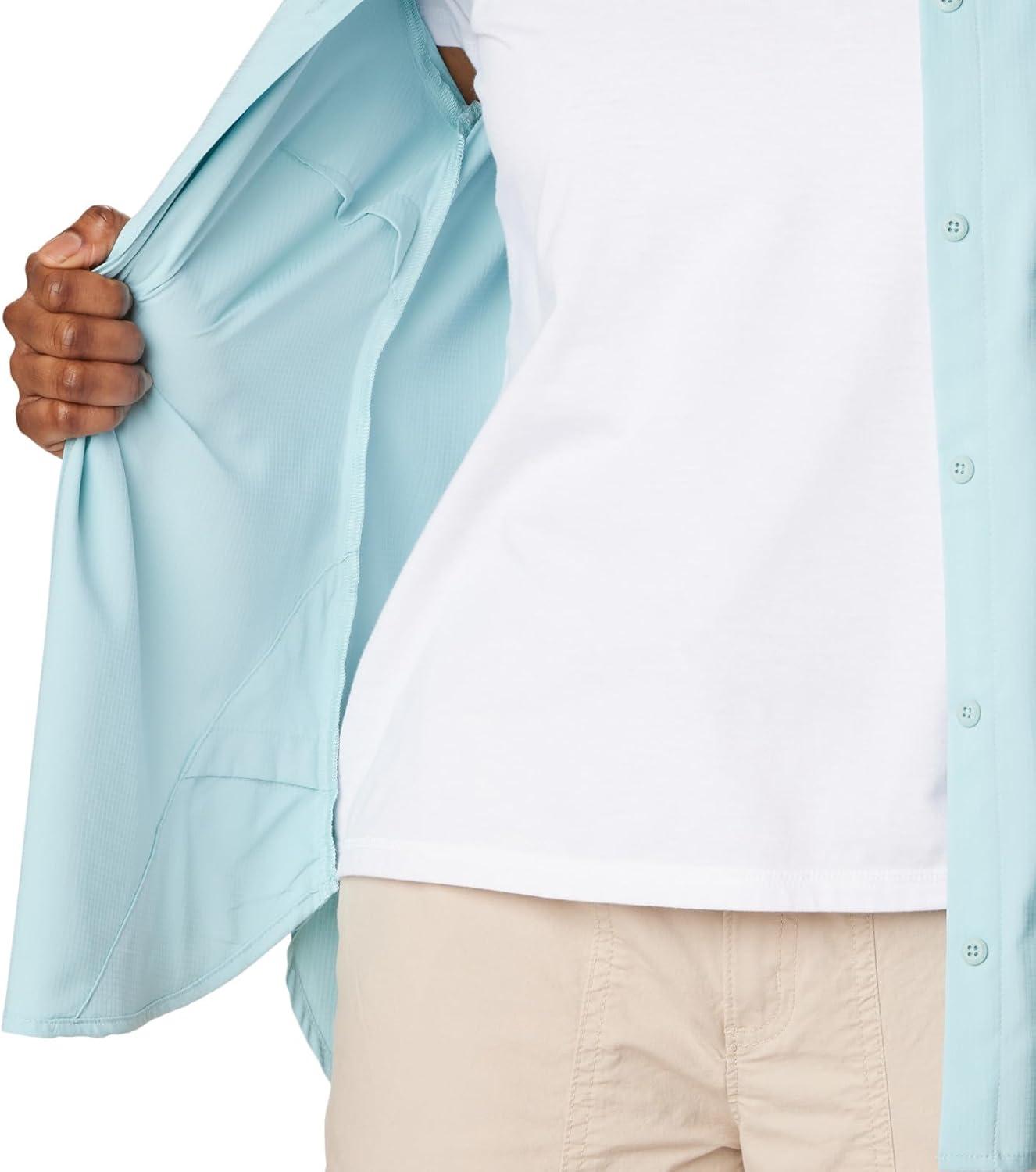 imageColumbia Womens Anytime Lite Long Sleeve ShirtAqua Haze