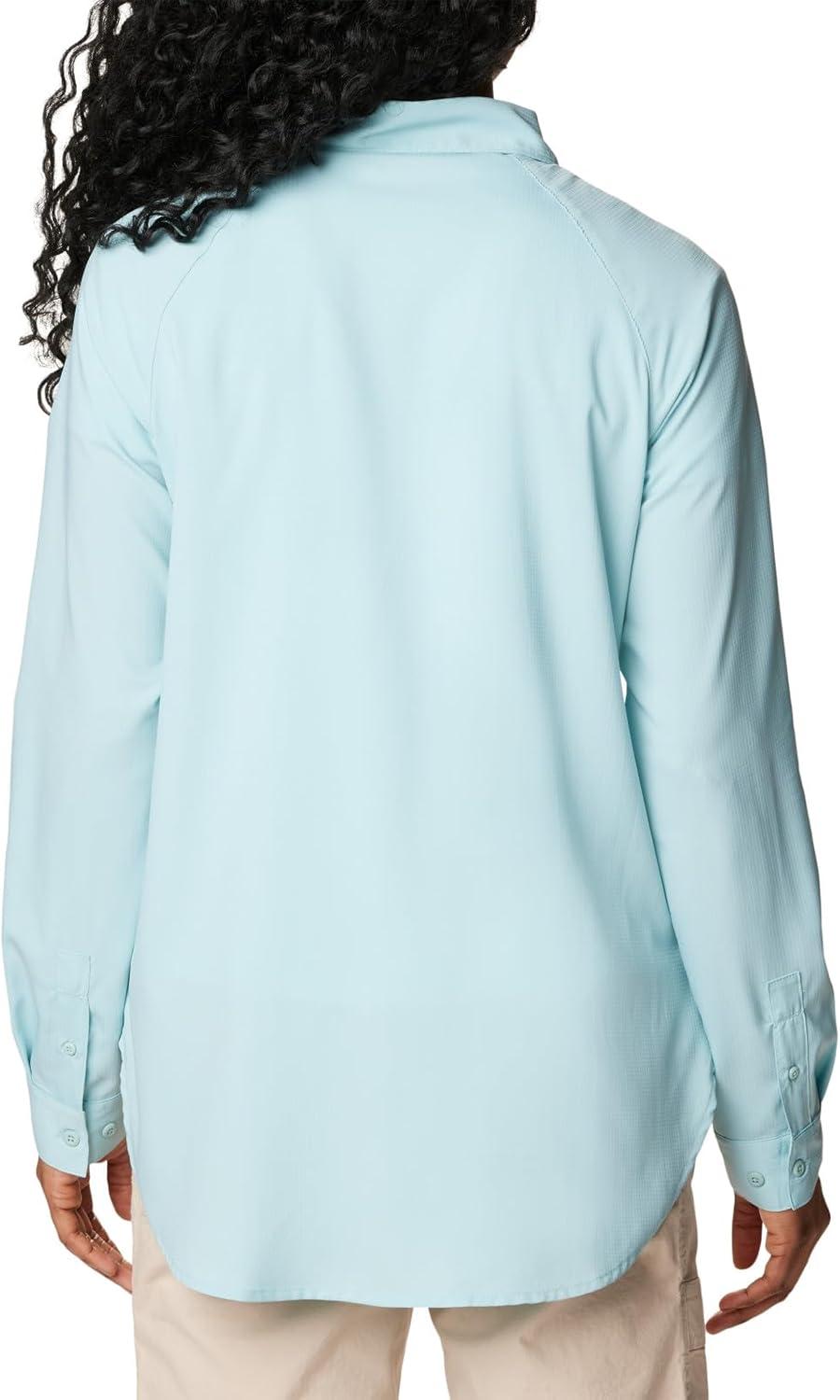 imageColumbia Womens Anytime Lite Long Sleeve ShirtAqua Haze