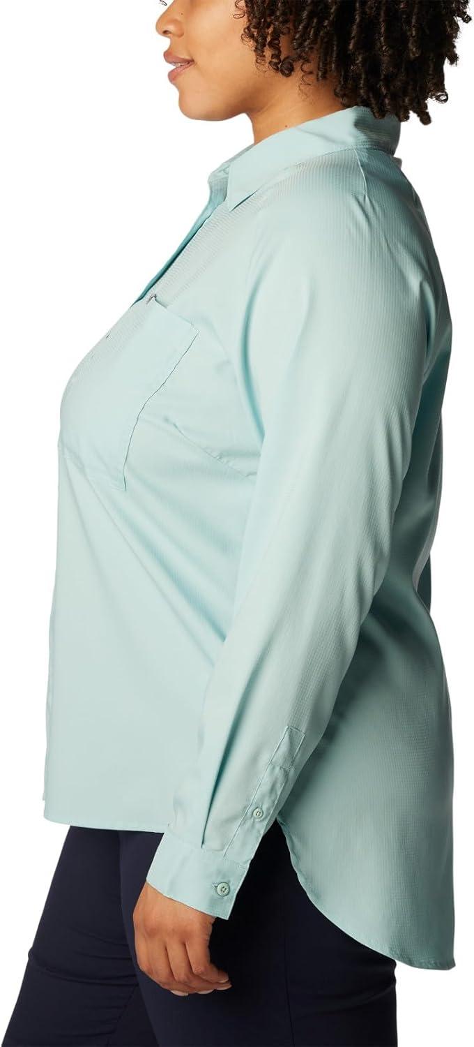 imageColumbia Womens Anytime Lite Long Sleeve ShirtAqua Haze