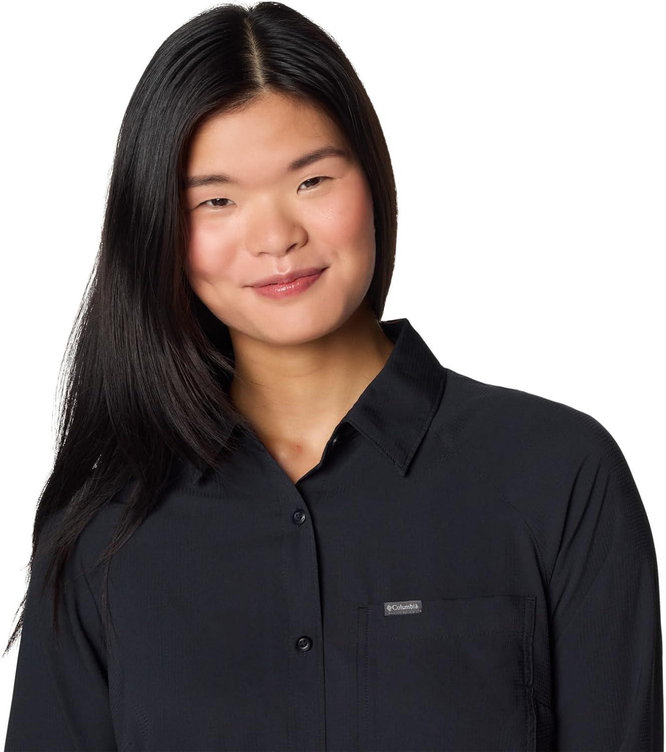 imageColumbia Womens Anytime Lite Long Sleeve ShirtBlack