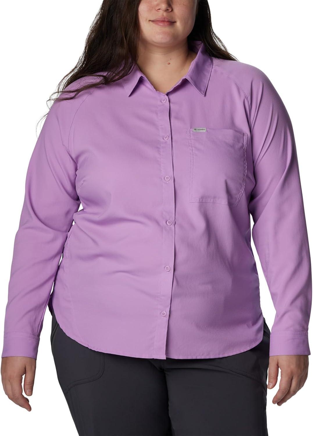 imageColumbia Womens Anytime Lite Long Sleeve ShirtGumdrop