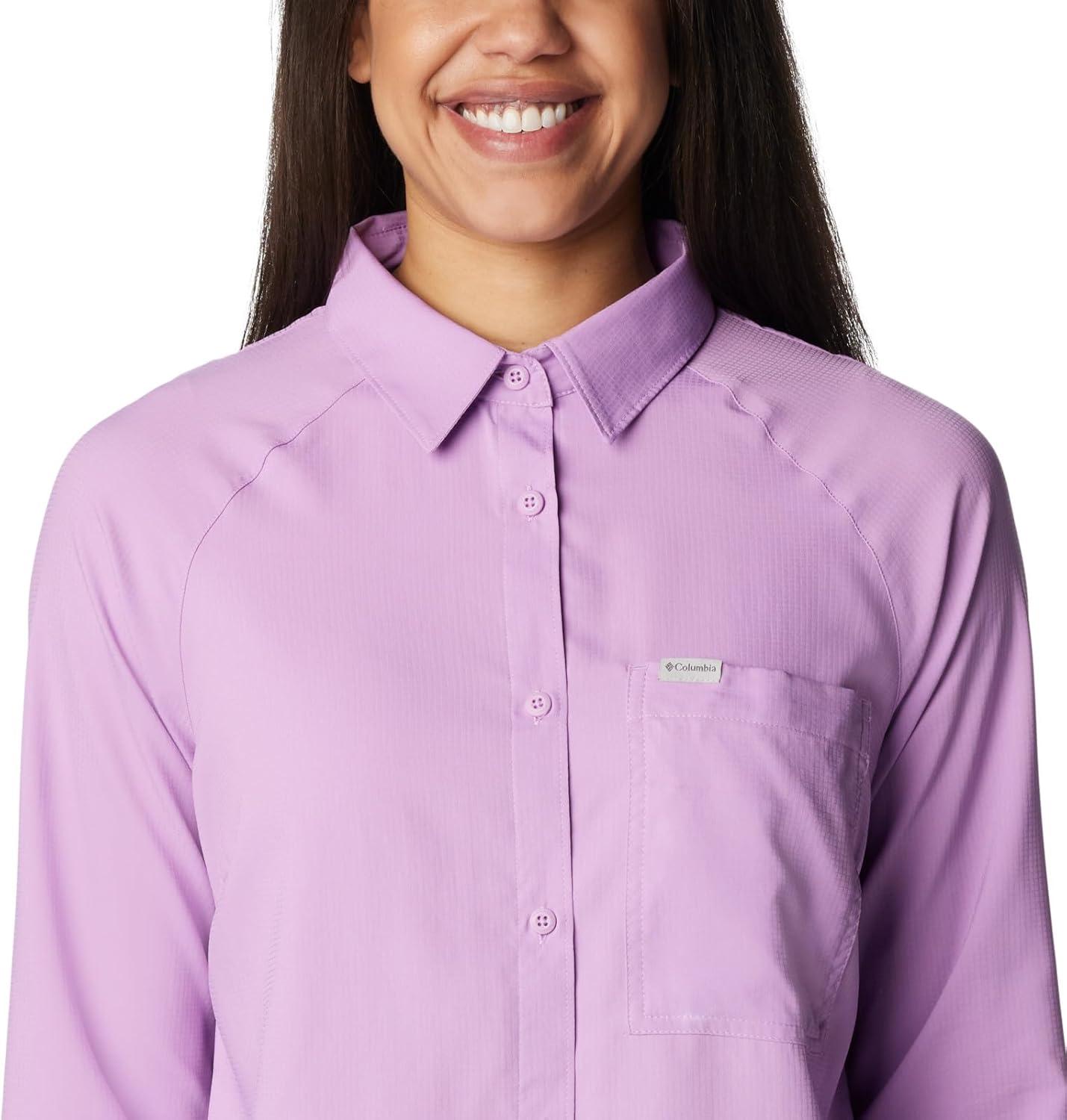 imageColumbia Womens Anytime Lite Long Sleeve ShirtGumdrop