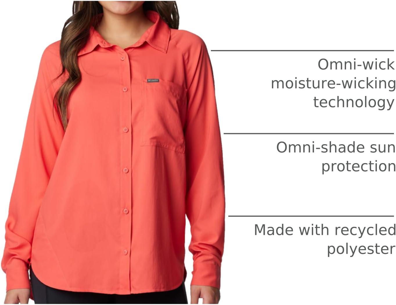 imageColumbia Womens Anytime Lite Long Sleeve ShirtJuicy