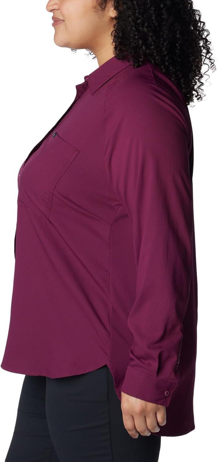 imageColumbia Womens Anytime Lite Long Sleeve ShirtMarionberry