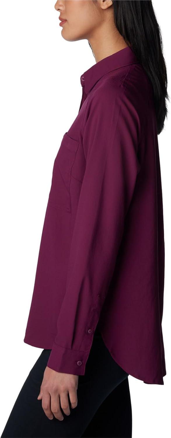 imageColumbia Womens Anytime Lite Long Sleeve ShirtMarionberry