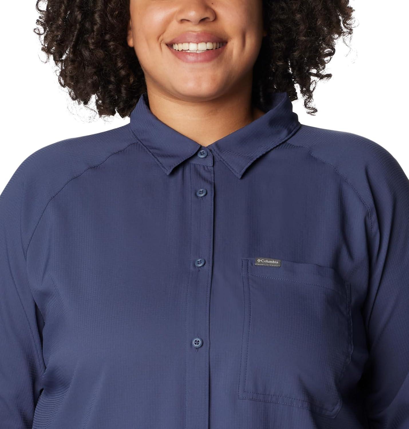 imageColumbia Womens Anytime Lite Long Sleeve ShirtNocturnal