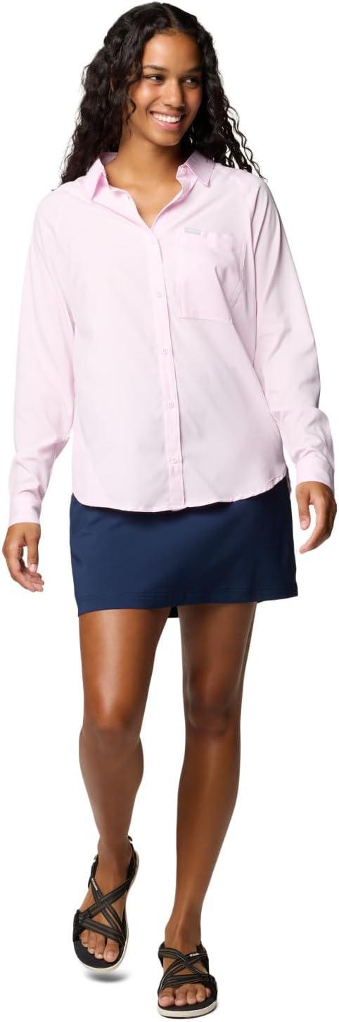 imageColumbia Womens Anytime Lite Long Sleeve ShirtPink Dawn