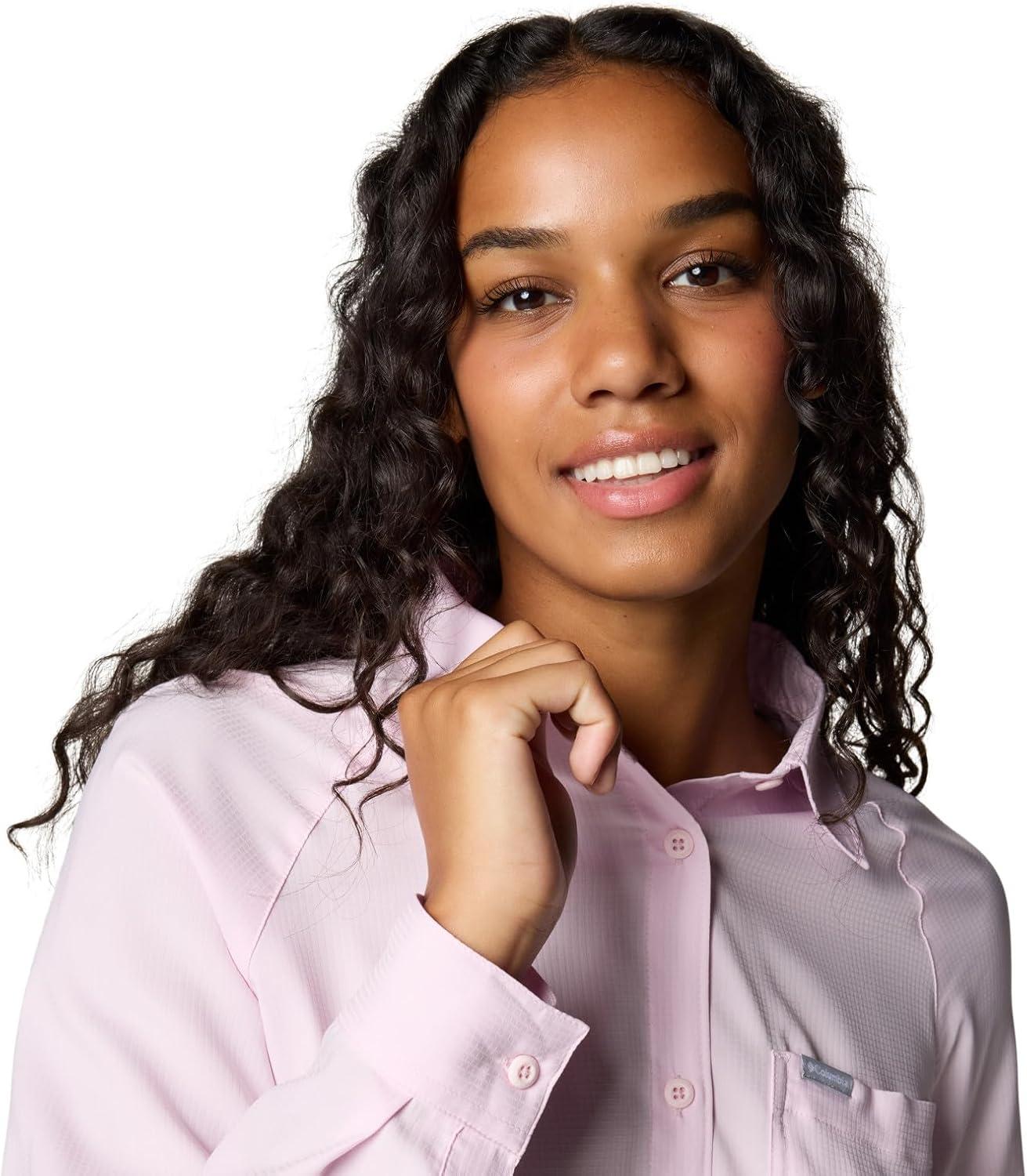 imageColumbia Womens Anytime Lite Long Sleeve ShirtPink Dawn