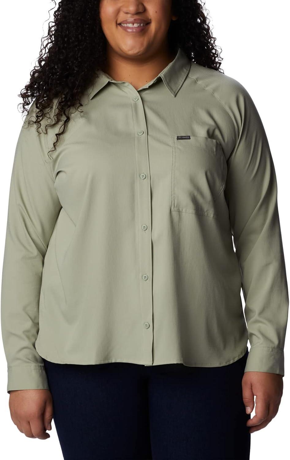 imageColumbia Womens Anytime Lite Long Sleeve ShirtSafari
