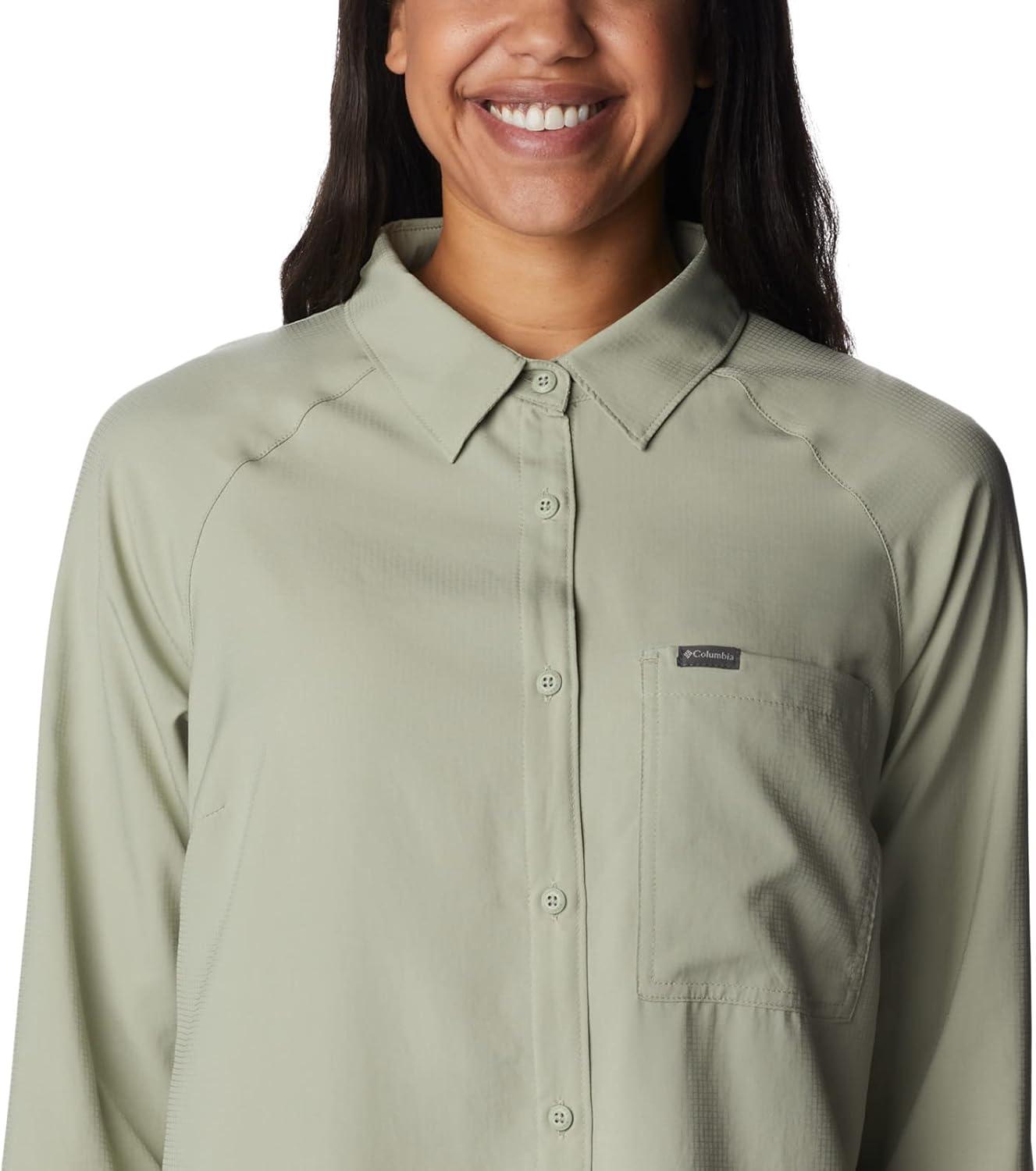 imageColumbia Womens Anytime Lite Long Sleeve ShirtSafari