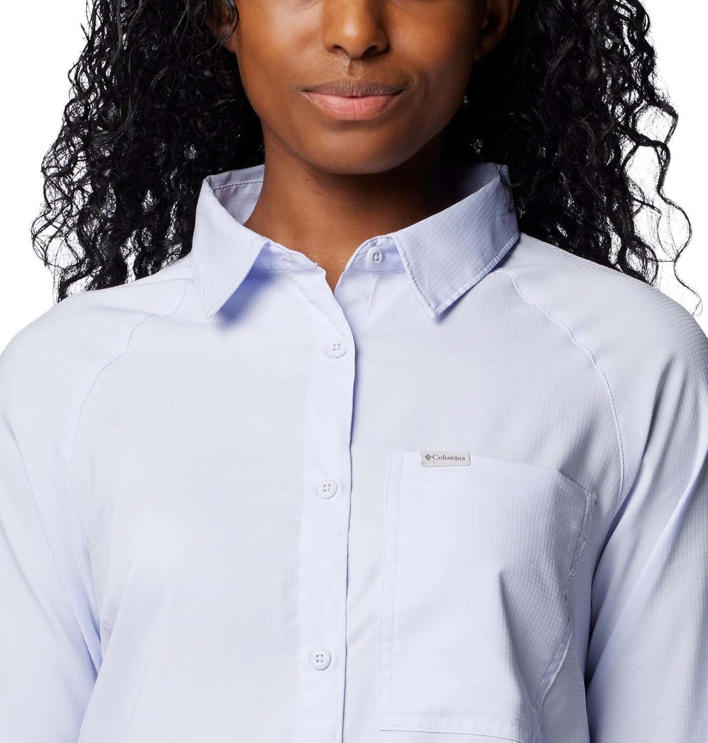 imageColumbia Womens Anytime Lite Long Sleeve ShirtSnowdrift
