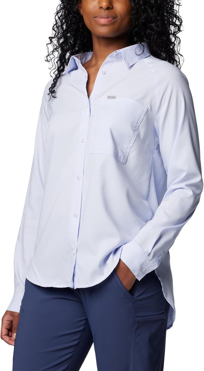 imageColumbia Womens Anytime Lite Long Sleeve ShirtSnowdrift