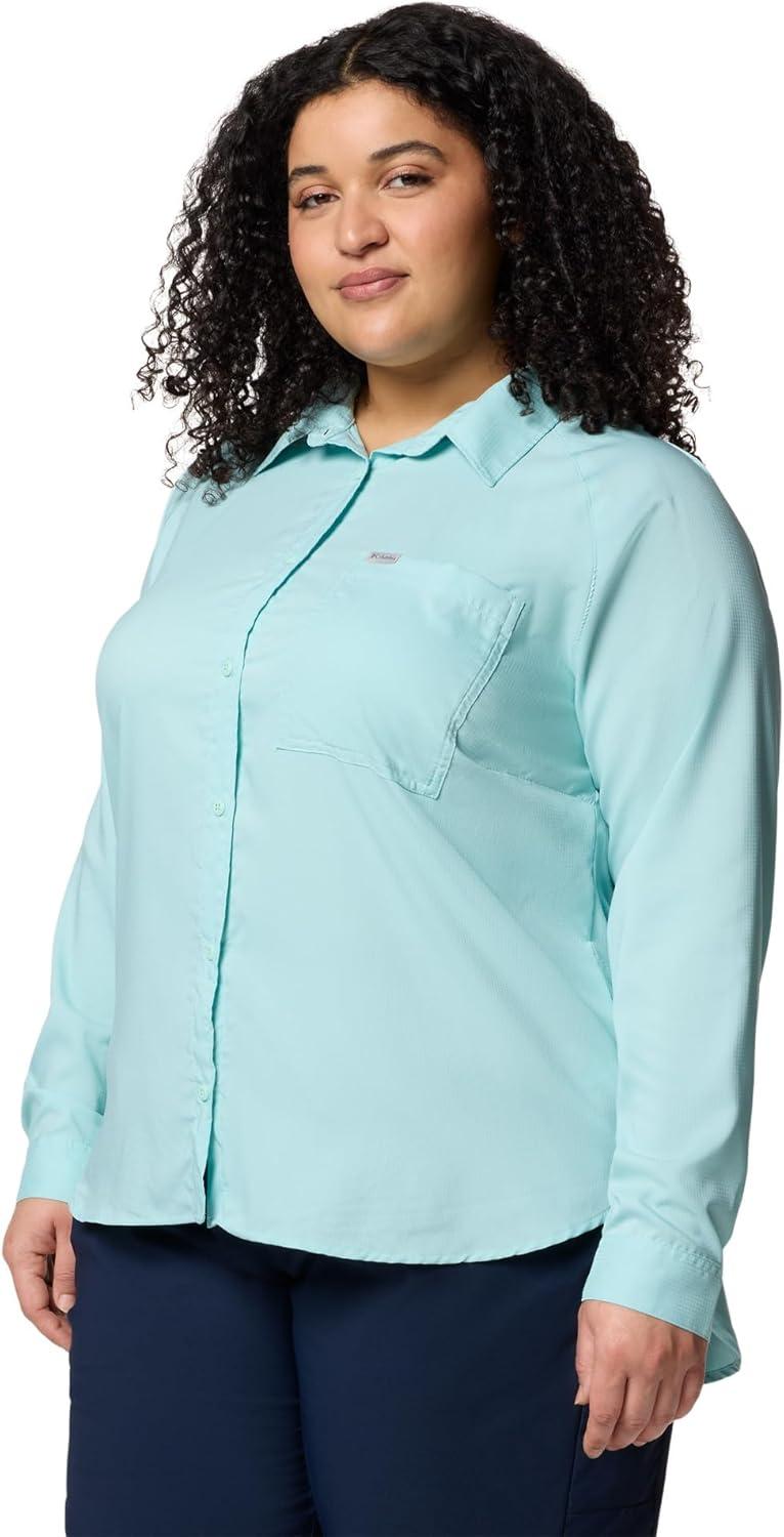 imageColumbia Womens Anytime Lite Long Sleeve ShirtSpray