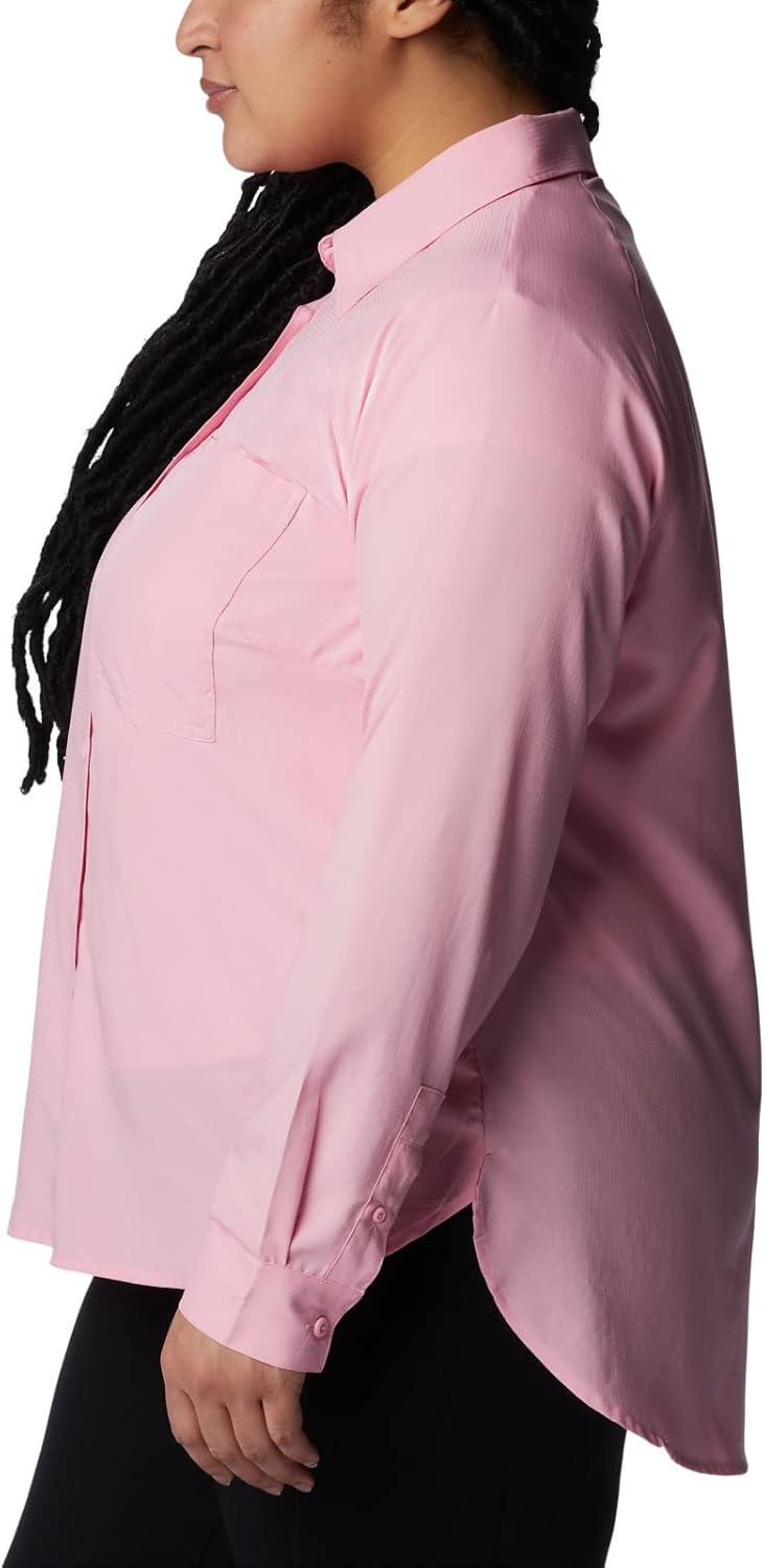 imageColumbia Womens Anytime Lite Long Sleeve ShirtWild Rose