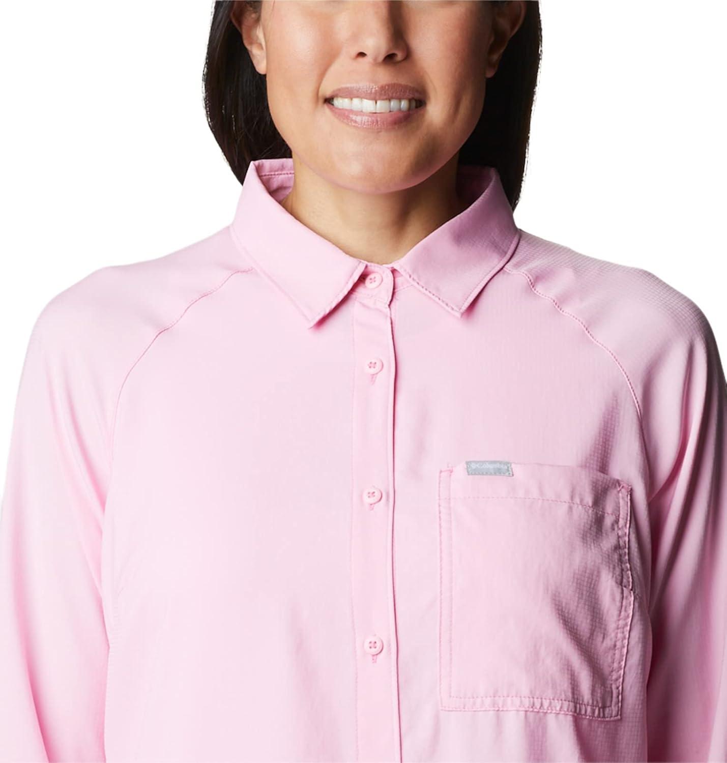imageColumbia Womens Anytime Lite Long Sleeve ShirtWild Rose