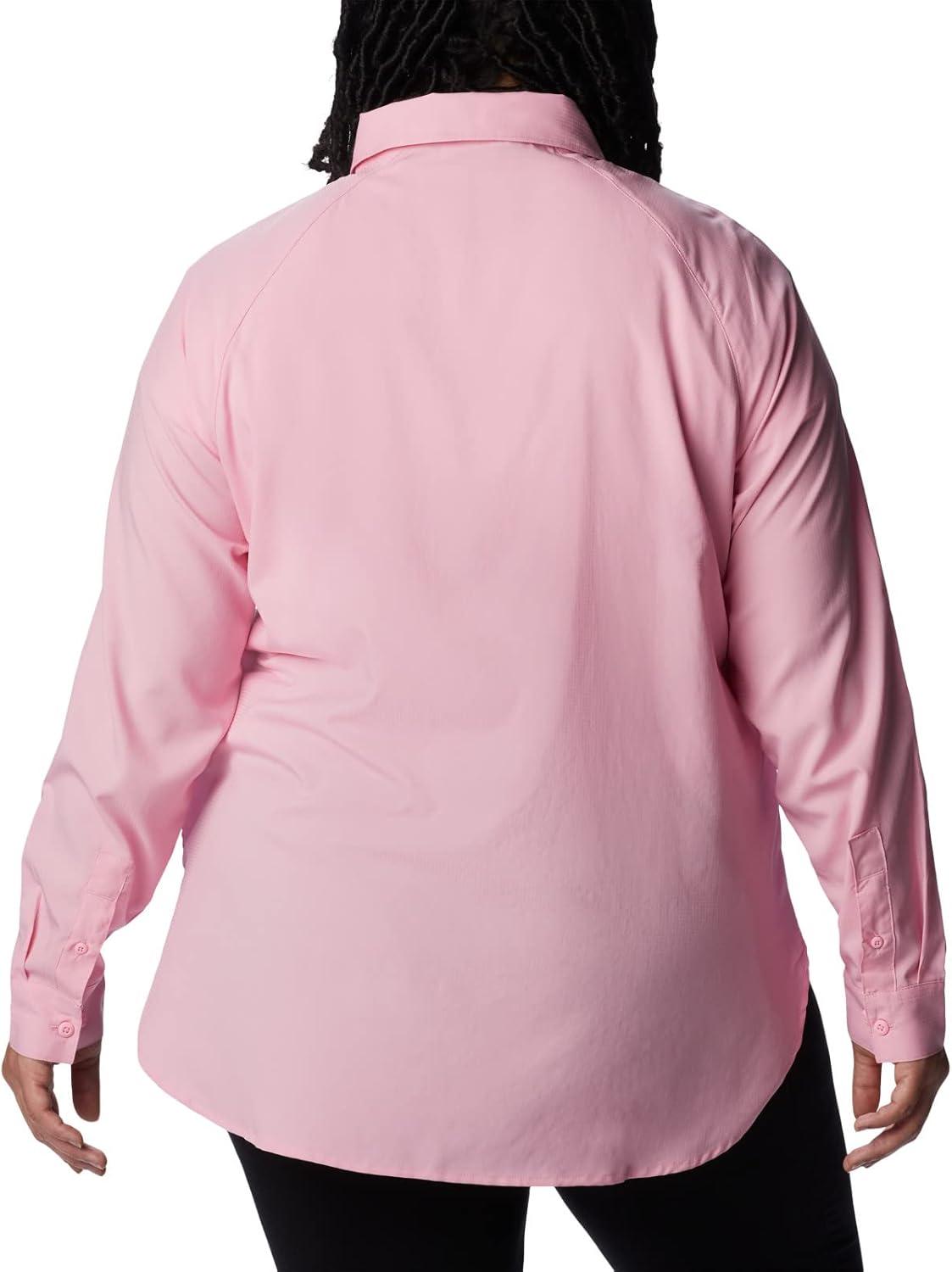 imageColumbia Womens Anytime Lite Long Sleeve ShirtWild Rose