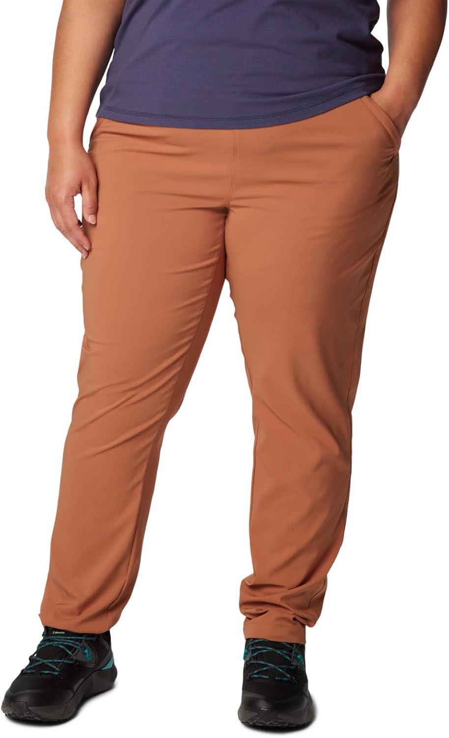 imageColumbia Womens Anytime Slim Pullon Pant IICamel Brown