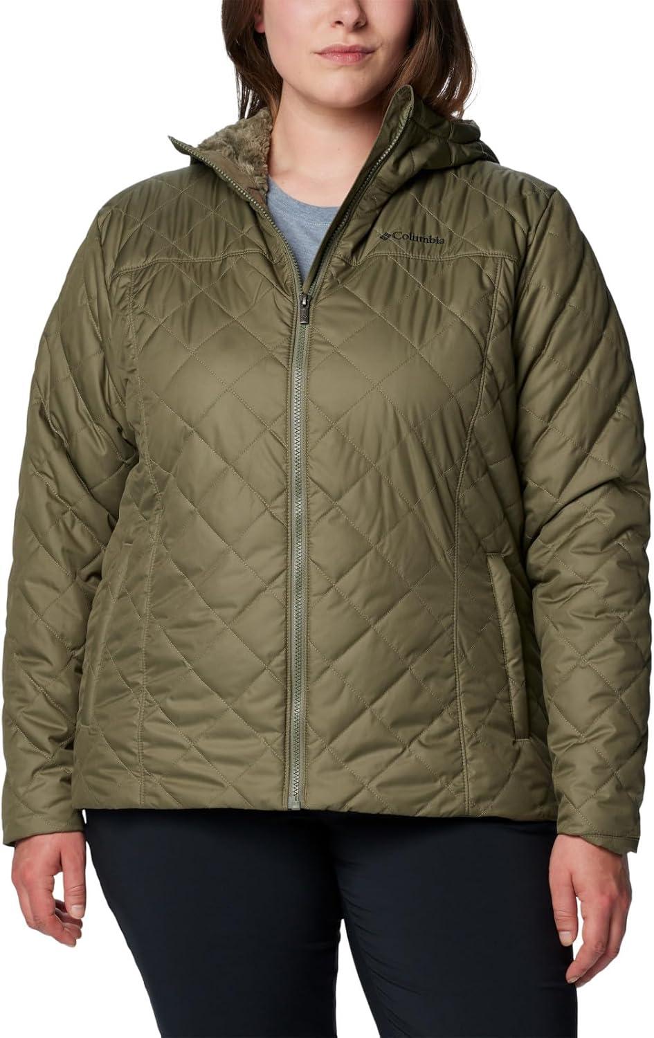 imageColumbia Womens Copper Crest II Hooded JacketStone Green