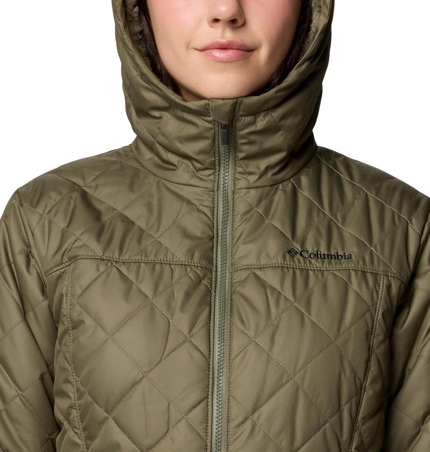 imageColumbia Womens Copper Crest II Hooded JacketStone Green