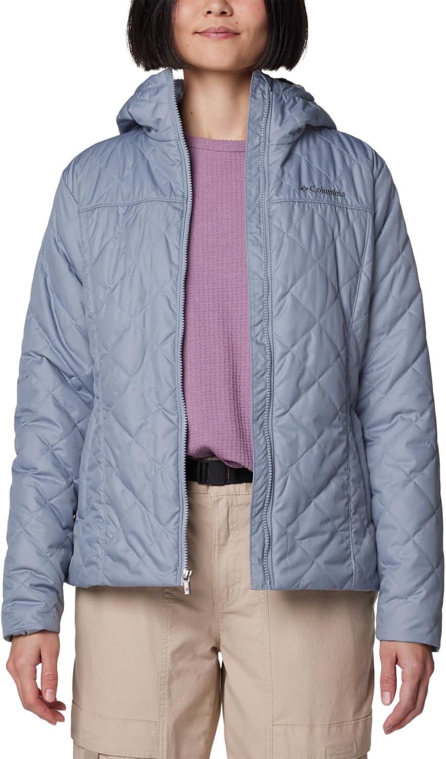 imageColumbia Womens Copper Crest II Hooded JacketTradewinds Grey