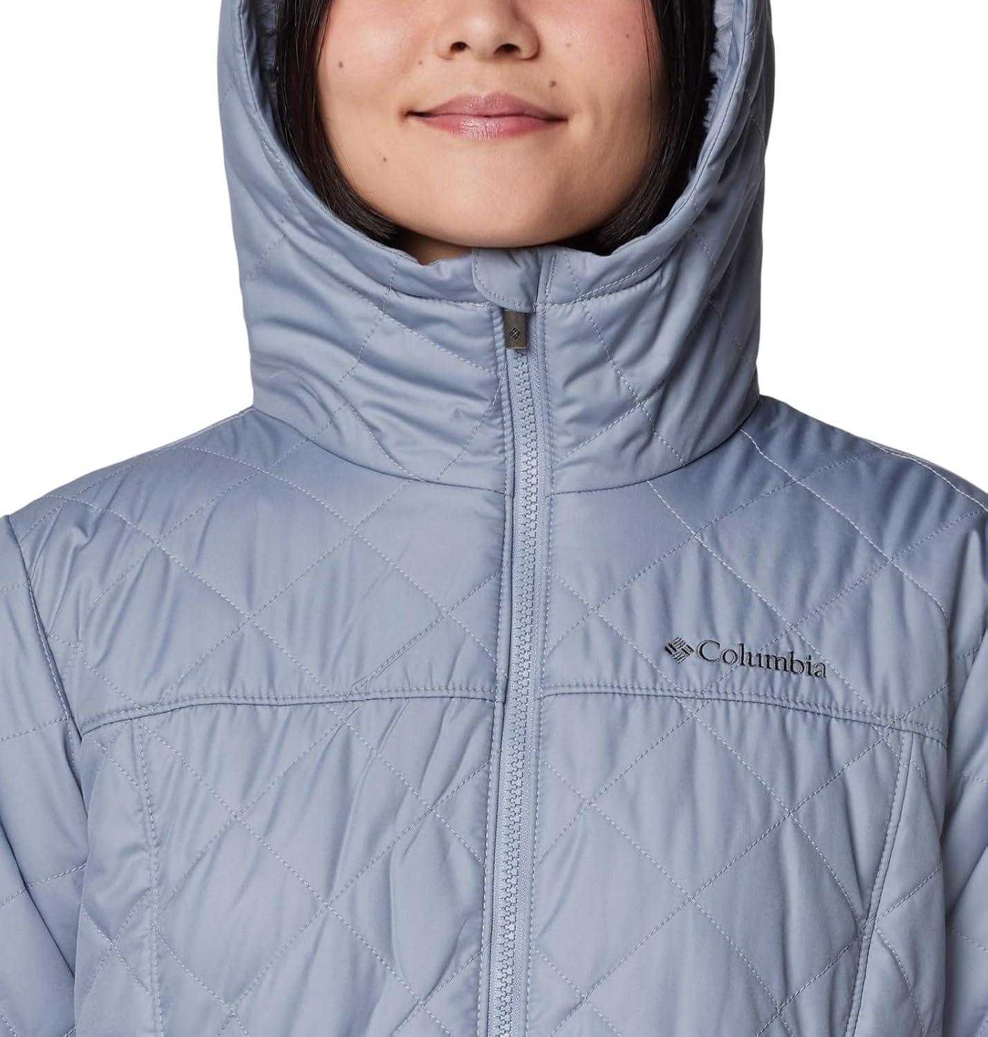 imageColumbia Womens Copper Crest II Hooded JacketTradewinds Grey