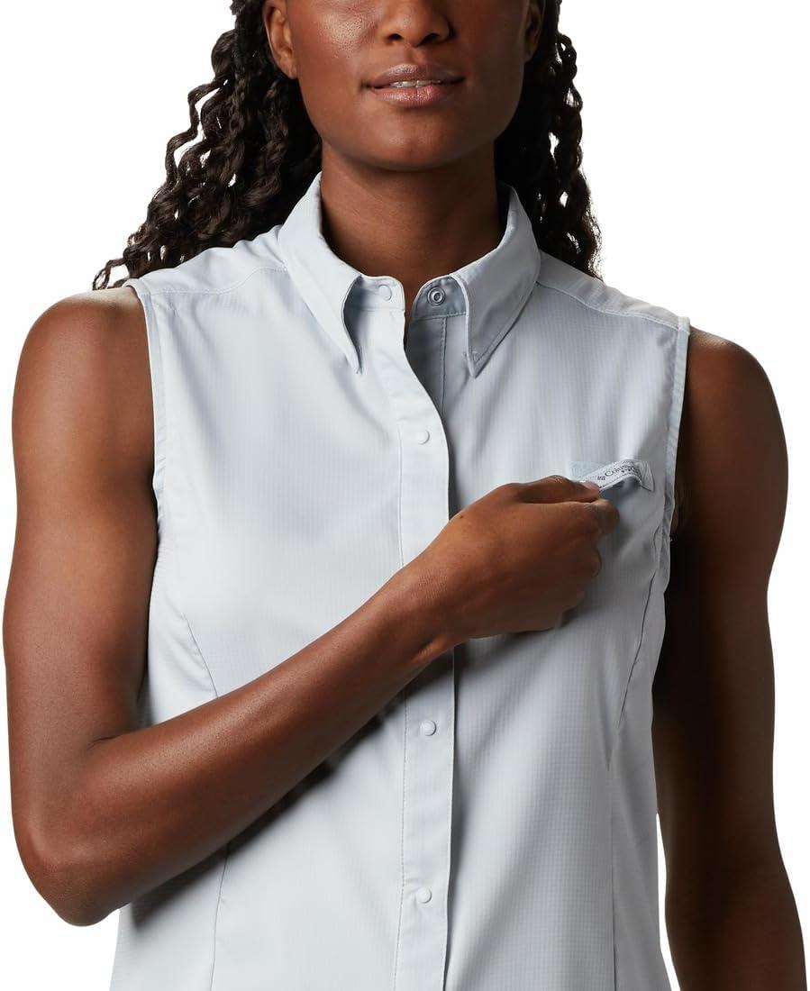 imageColumbia Womens Extended Tamiami Womens Sleeveless ShirtCirrus Grey