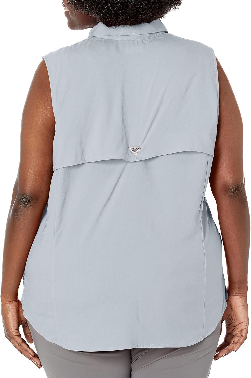 imageColumbia Womens Extended Tamiami Womens Sleeveless ShirtCirrus Grey