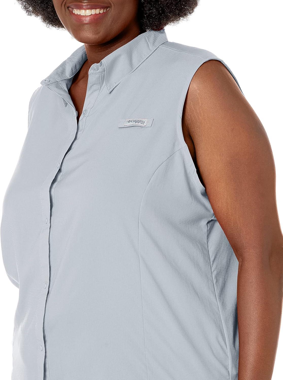 imageColumbia Womens Extended Tamiami Womens Sleeveless ShirtCirrus Grey