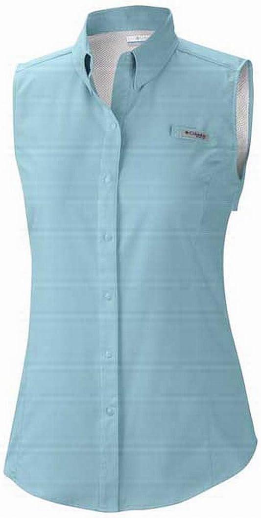 imageColumbia Womens Extended Tamiami Womens Sleeveless ShirtClear Blue