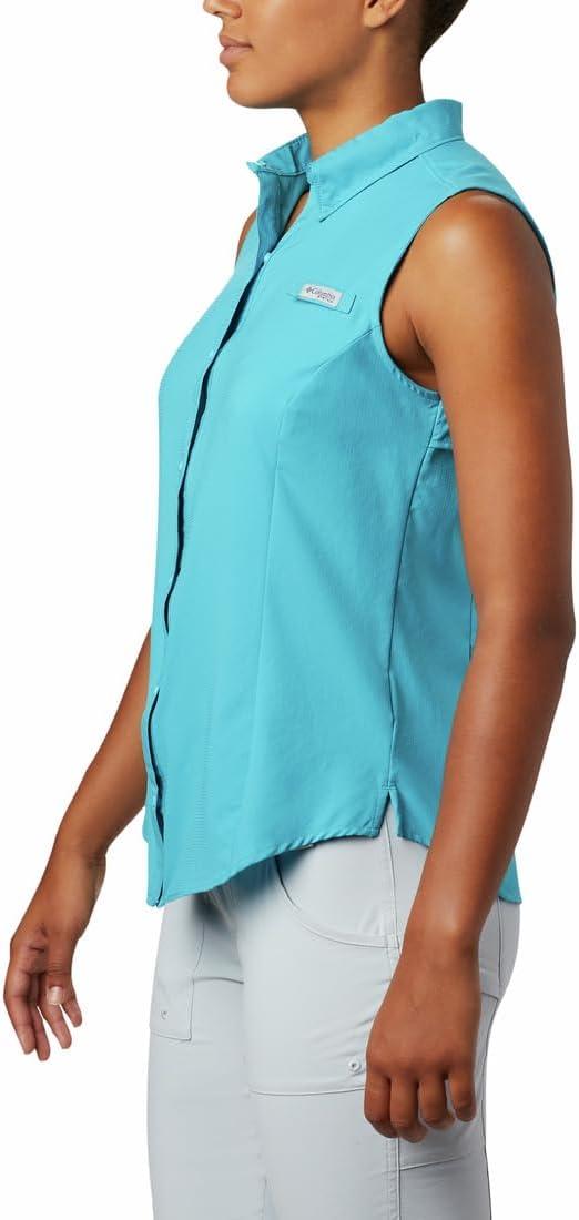imageColumbia Womens Extended Tamiami Womens Sleeveless ShirtClear Water