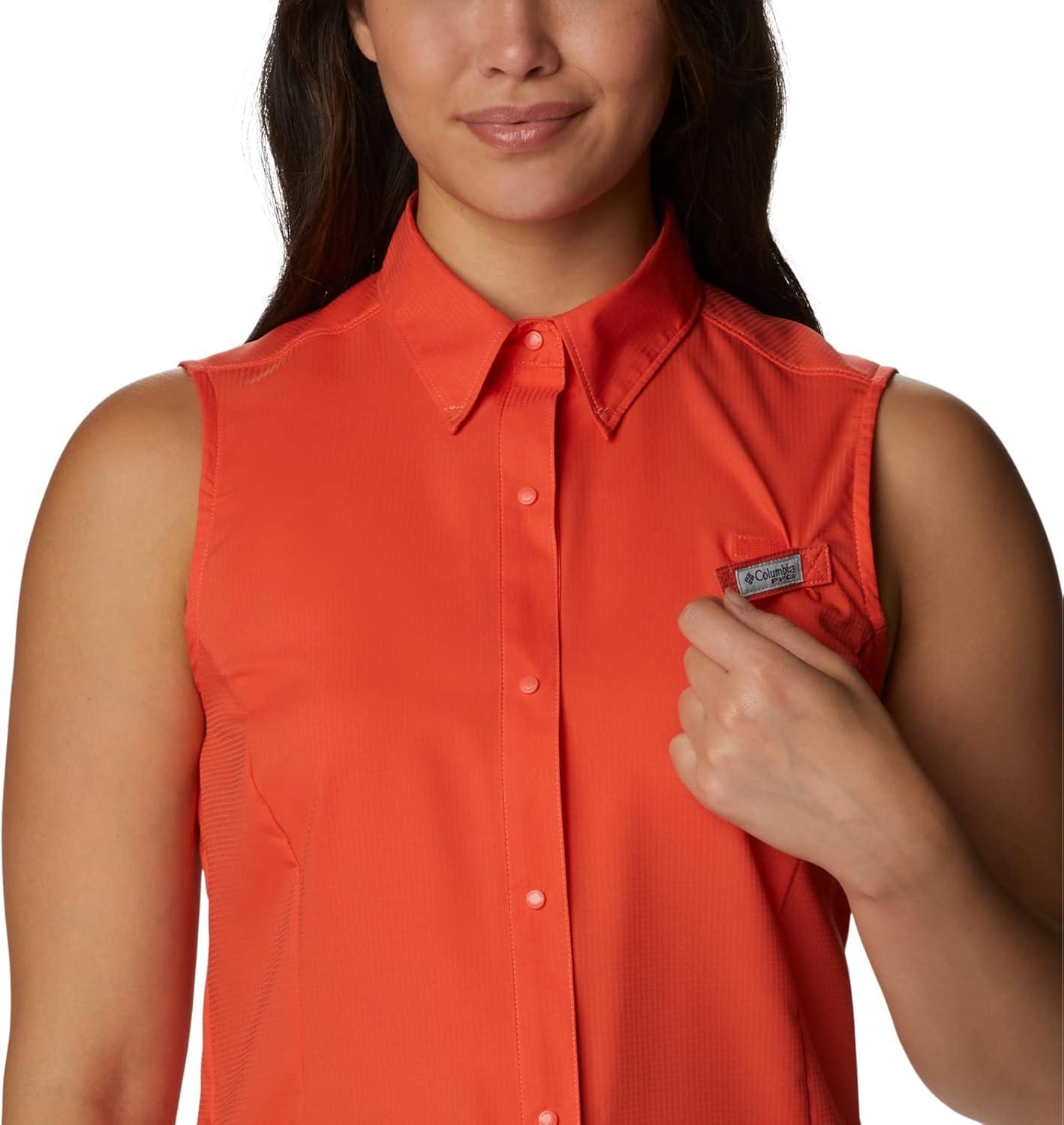 imageColumbia Womens Extended Tamiami Womens Sleeveless ShirtCorange
