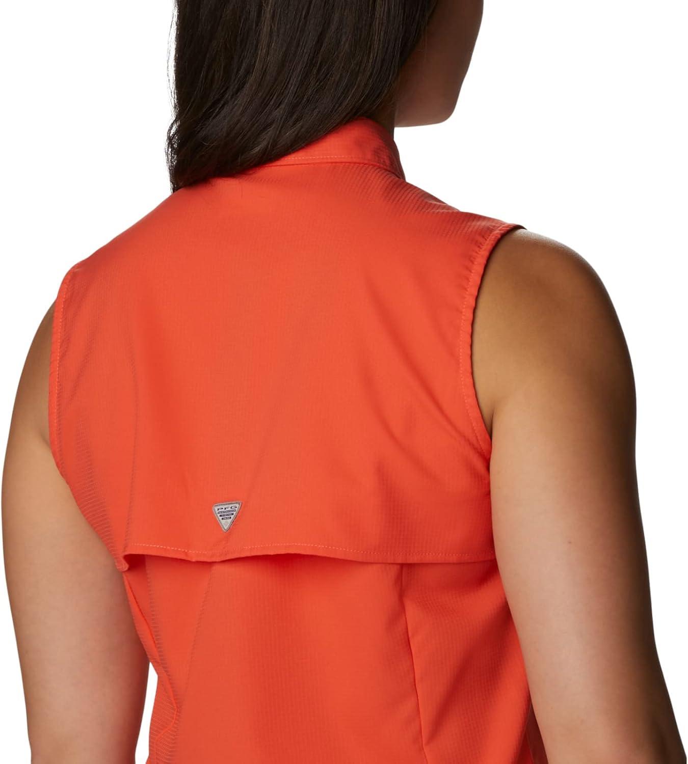 imageColumbia Womens Extended Tamiami Womens Sleeveless ShirtCorange