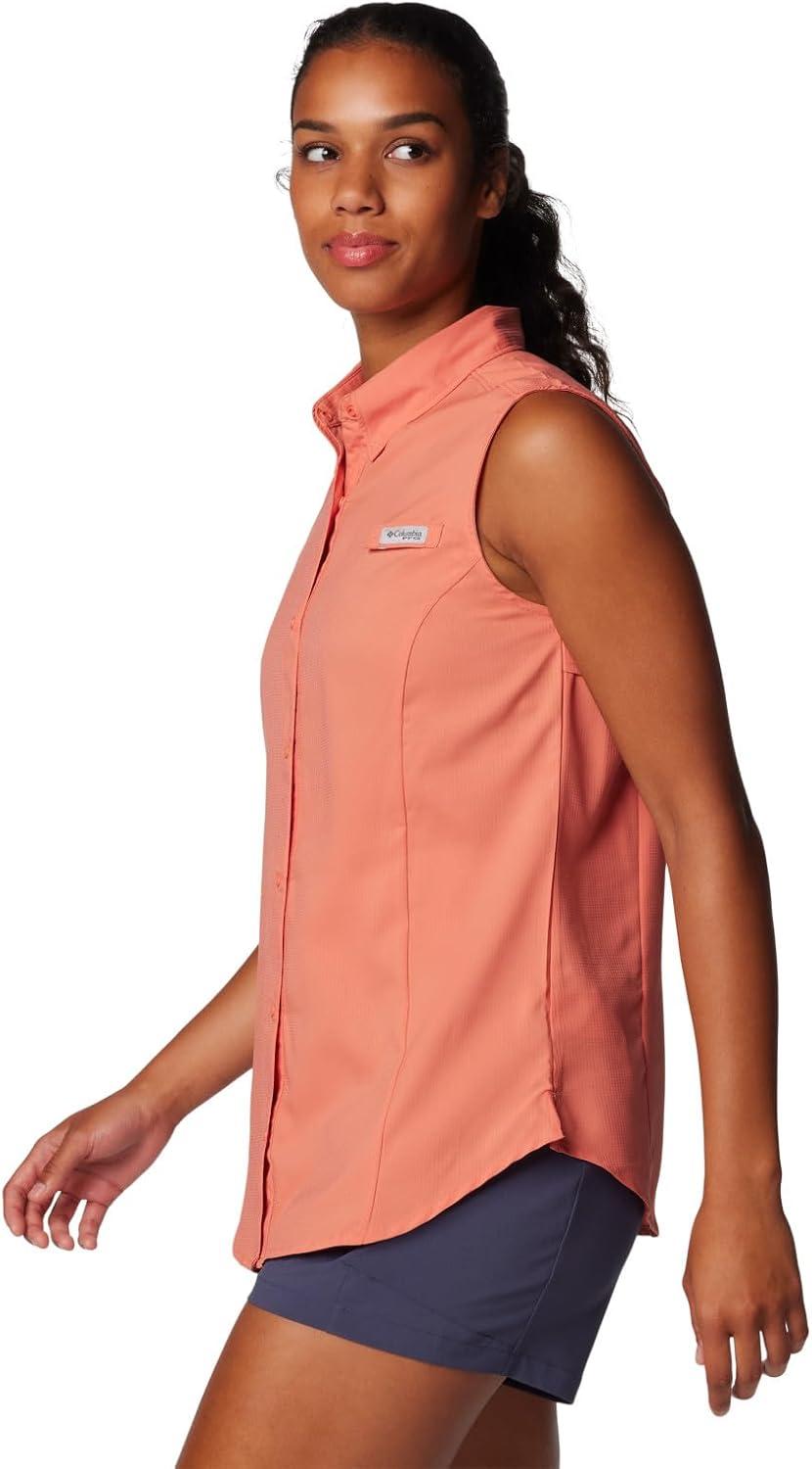 imageColumbia Womens Extended Tamiami Womens Sleeveless ShirtFaded Peach