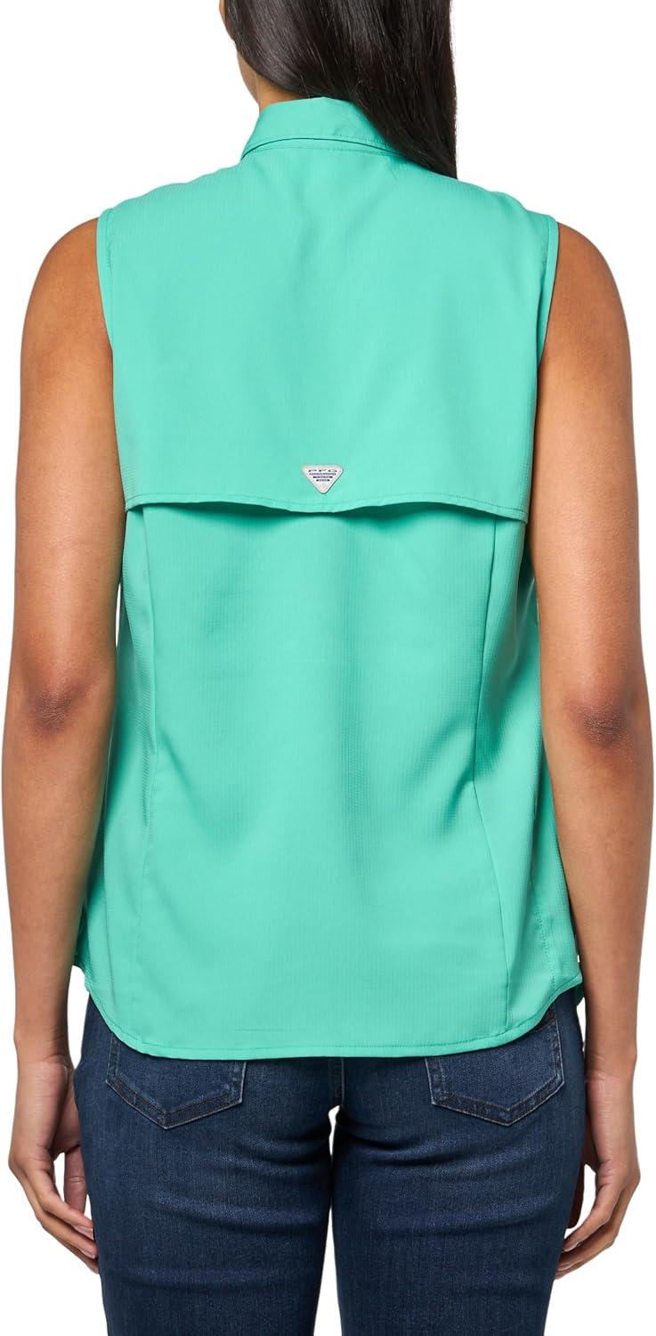imageColumbia Womens Extended Tamiami Womens Sleeveless ShirtGlaze Green