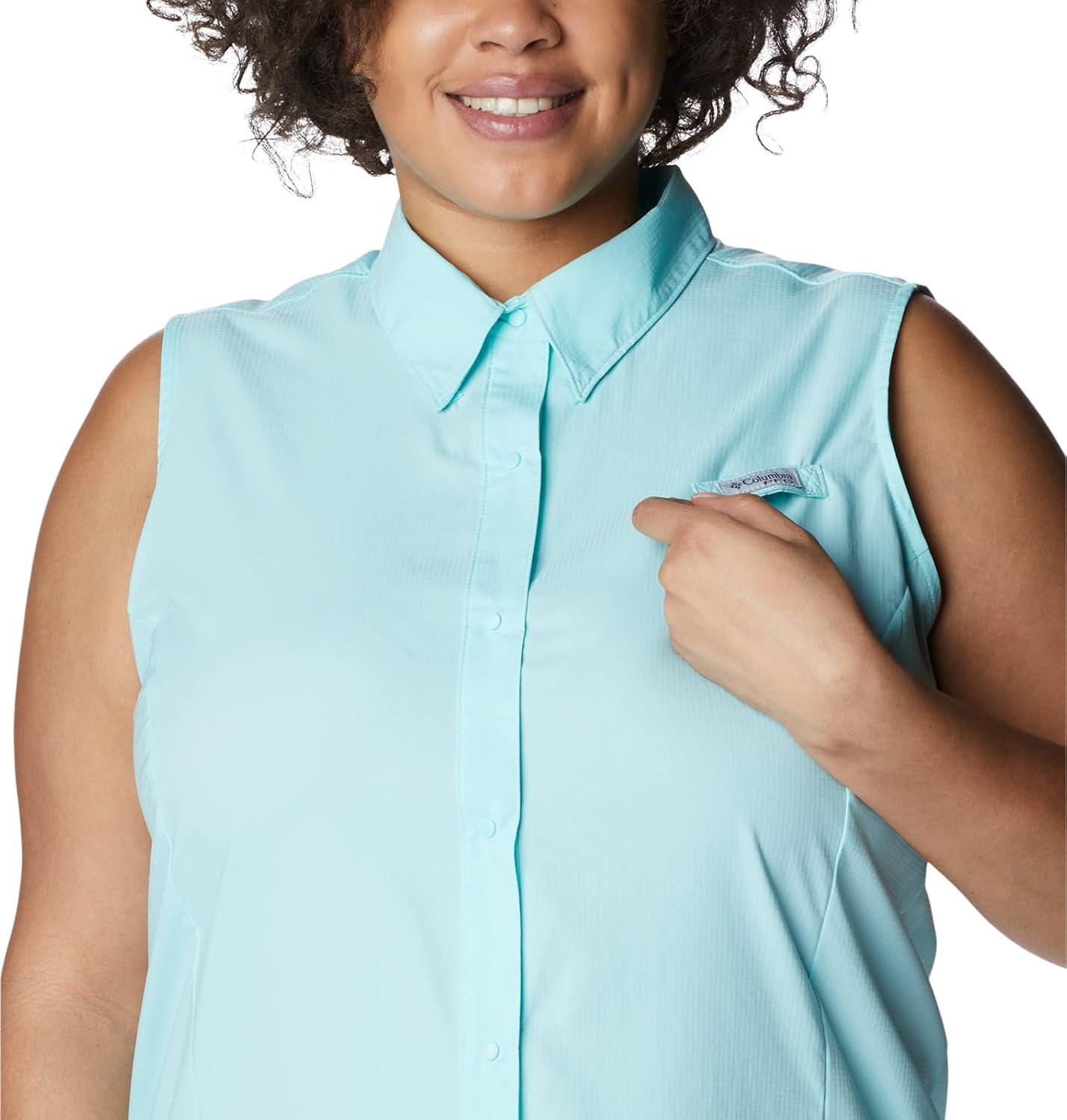 imageColumbia Womens Extended Tamiami Womens Sleeveless ShirtGulf Stream