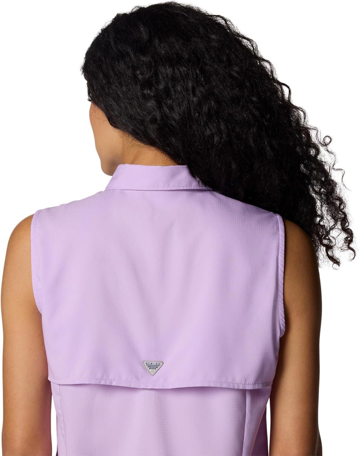 imageColumbia Womens Extended Tamiami Womens Sleeveless ShirtHydrangea