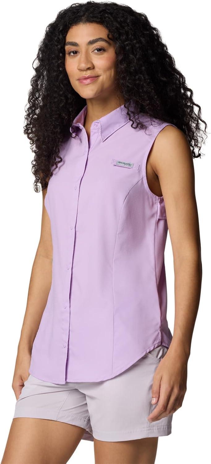 imageColumbia Womens Extended Tamiami Womens Sleeveless ShirtHydrangea