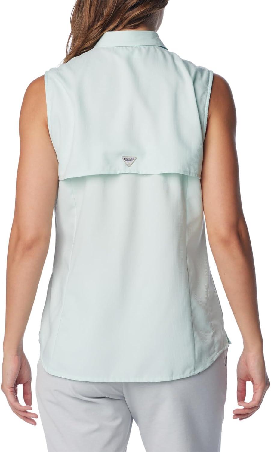 imageColumbia Womens Extended Tamiami Womens Sleeveless ShirtIcy Morn