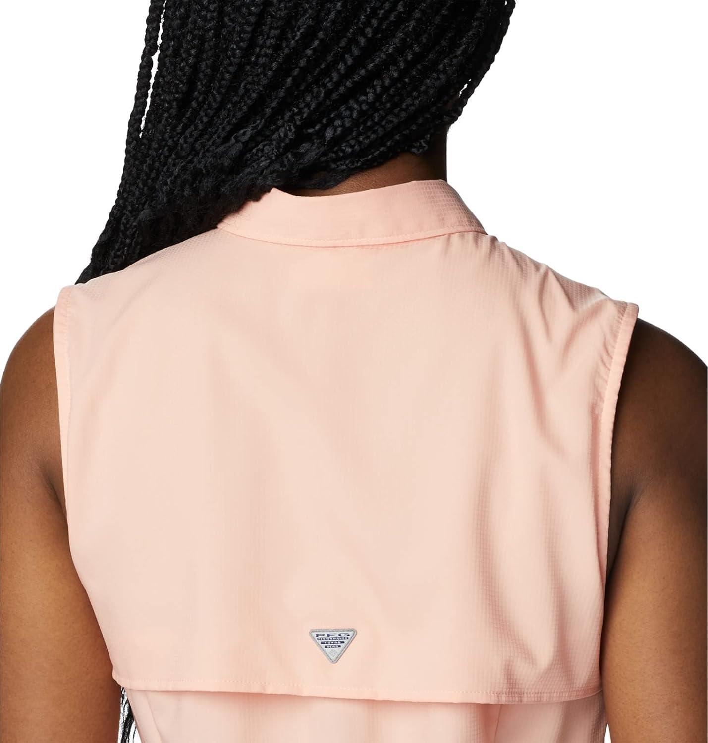 imageColumbia Womens Extended Tamiami Womens Sleeveless ShirtLight Coral