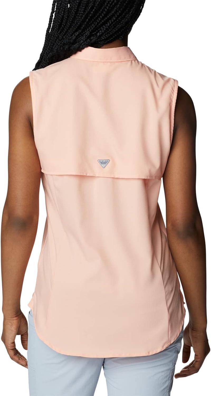 imageColumbia Womens Extended Tamiami Womens Sleeveless ShirtLight Coral