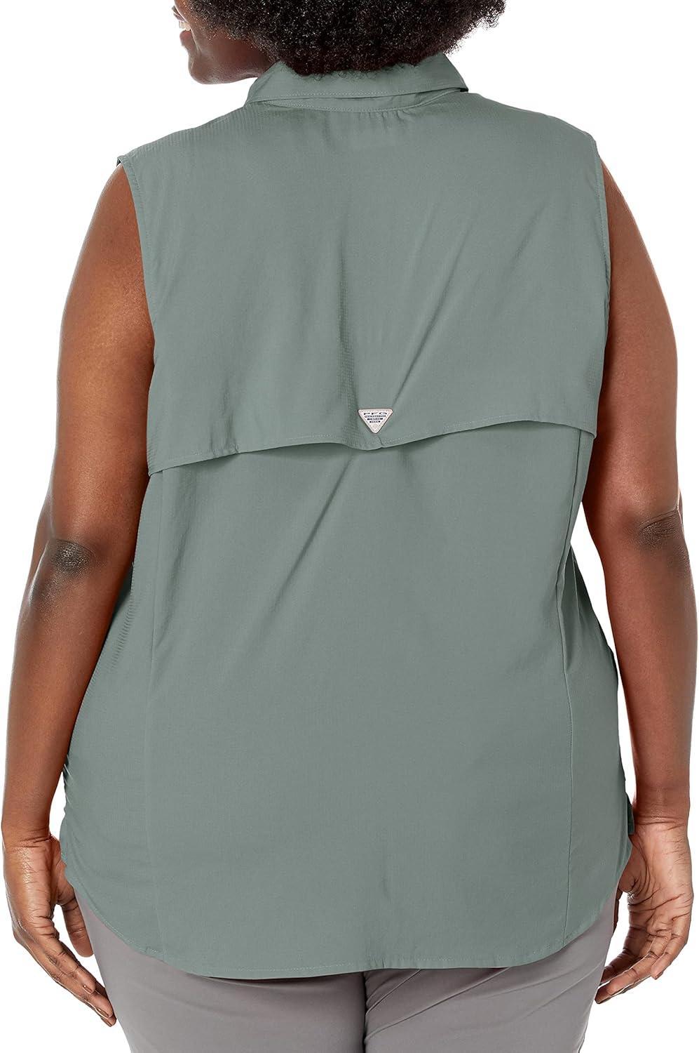 imageColumbia Womens Extended Tamiami Womens Sleeveless ShirtLight Lichen
