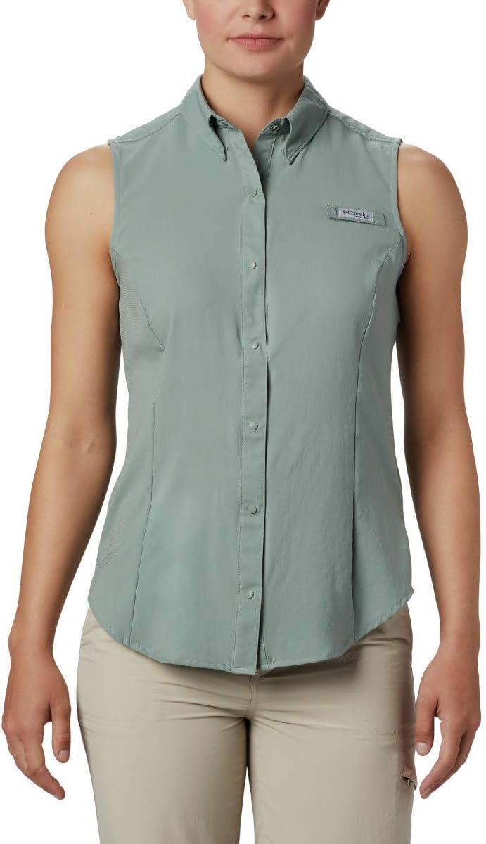 imageColumbia Womens Extended Tamiami Womens Sleeveless ShirtLight Lichen