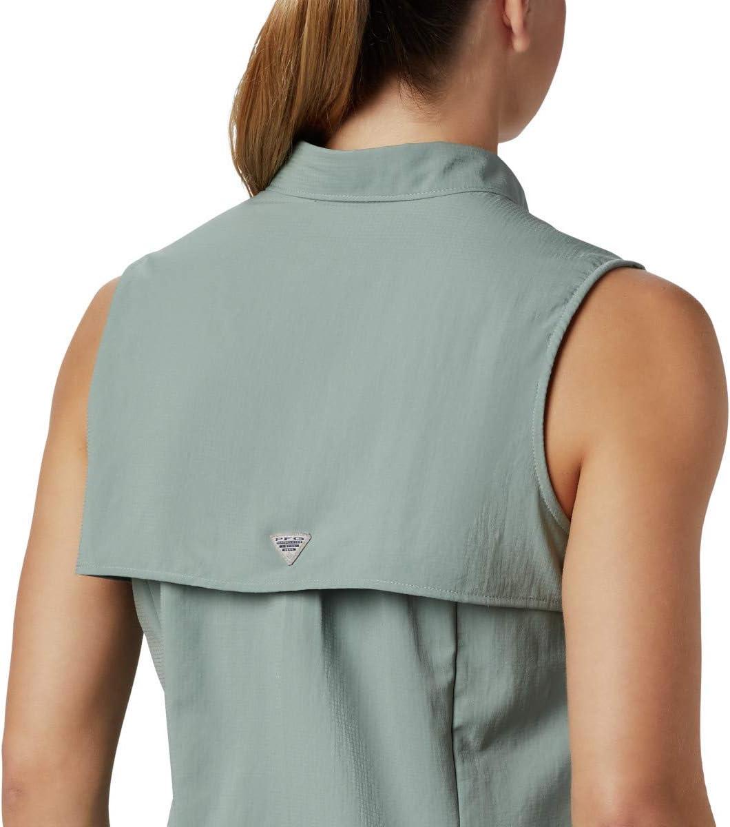 imageColumbia Womens Extended Tamiami Womens Sleeveless ShirtLight Lichen