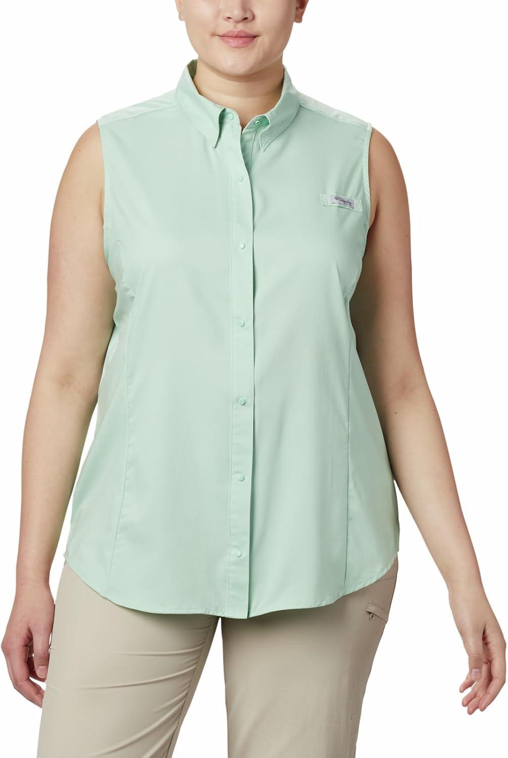 imageColumbia Womens Extended Tamiami Womens Sleeveless ShirtNew Mint